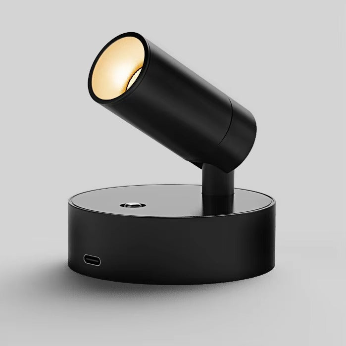 USB Charging Magnetic Wall Lamp | Adjustable Spotlight for Corridor & Entrance | Wall-Washing Painting Night Light for Bedroom