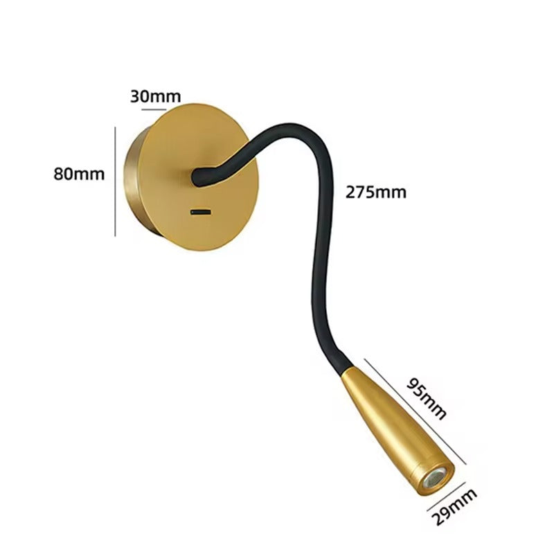 Modern LED Outdoor Linear Wall Sconce | 110-220V Universal |