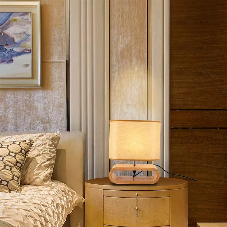 Feather Lampshade Desk Lamp Nordic-Style Bedside Decor Night Lamp Gold Triangle Design Dimmable LED Table Lamp for Bedroom