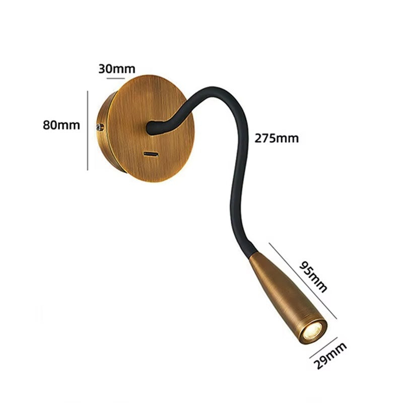 Modern LED Outdoor Linear Wall Sconce | 110-220V Universal |