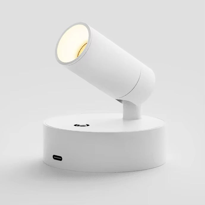 USB Charging Magnetic Wall Lamp | Adjustable Spotlight for Corridor & Entrance | Wall-Washing Painting Night Light for Bedroom