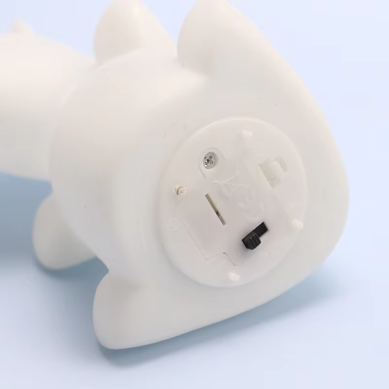 Children's Four-Light LED Table Lamp with Cute White Animal Design Creative Birthday Gift & Desktop Ornament for Bedrooms, Wholesale Available