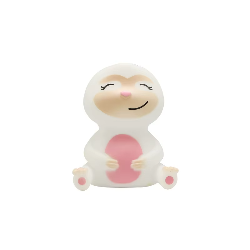 Wholesale Modern LED Night Light | Colorful Sloth Bedside Lamp for Kids | Battery-Powered for Bedroom & Street Stalls