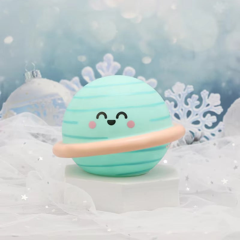 Wholesale LED Night Planet Cute Mini Duck Bedside for Kids ABS Silicone Warm Changing Touch Switch for Room Living Room Use