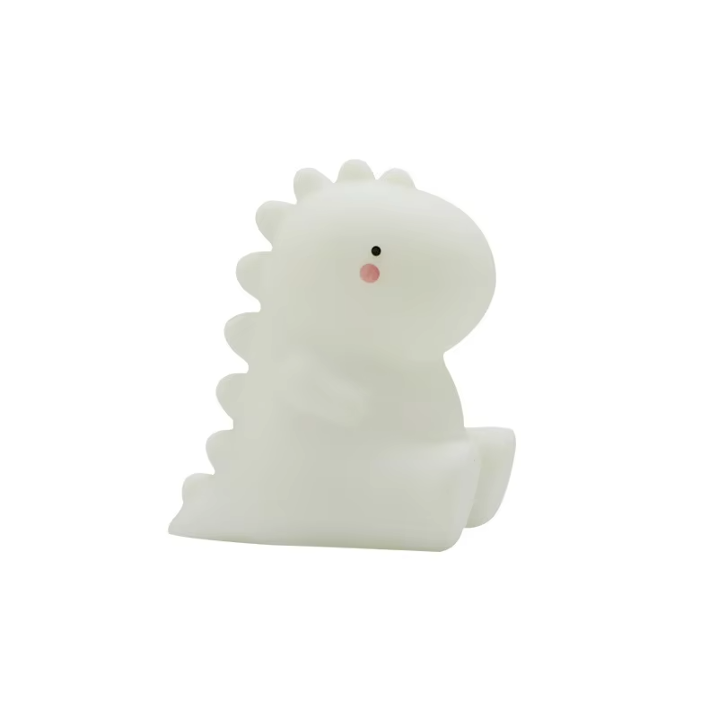 Dinosaur LED Night Light Ornament Modern Creative Cartoon Glowing Decor for Bedroom & Nursing Bedside AAA Battery Powered, Wholesale Available