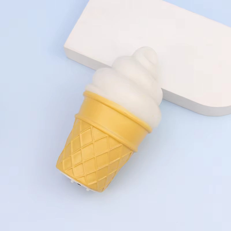 Decorative Ice Cream Luminous Night Light | Handmade Touch-Control LED Toy | Gift for Kids & Night Market Stalls