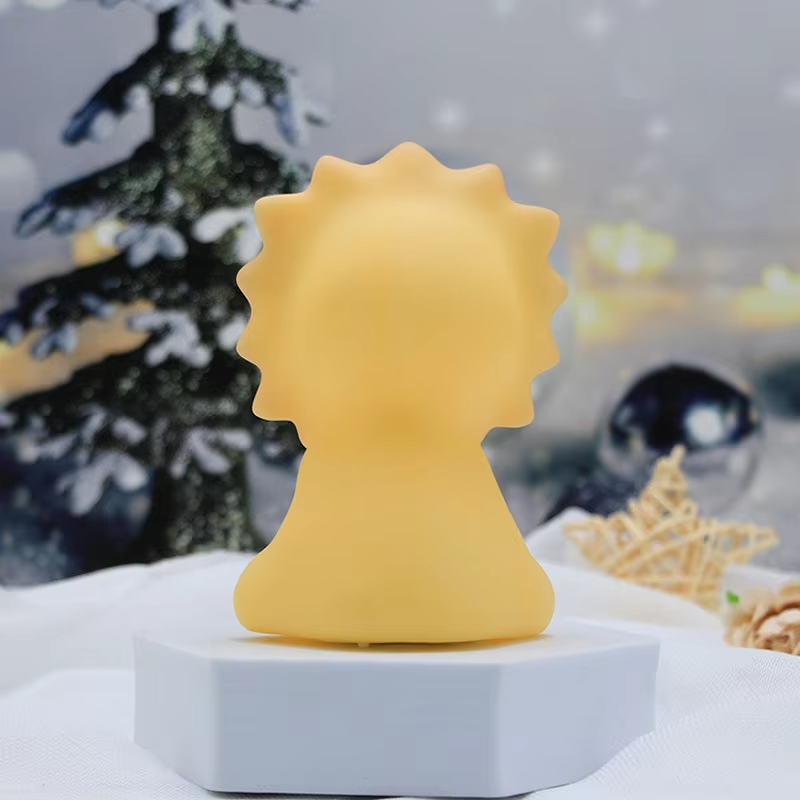 Colorful EVA Egg Luminous Toy & Star Night Light Plastic Christmas Ornament with Flash Function, Creative Small Gift for Kids