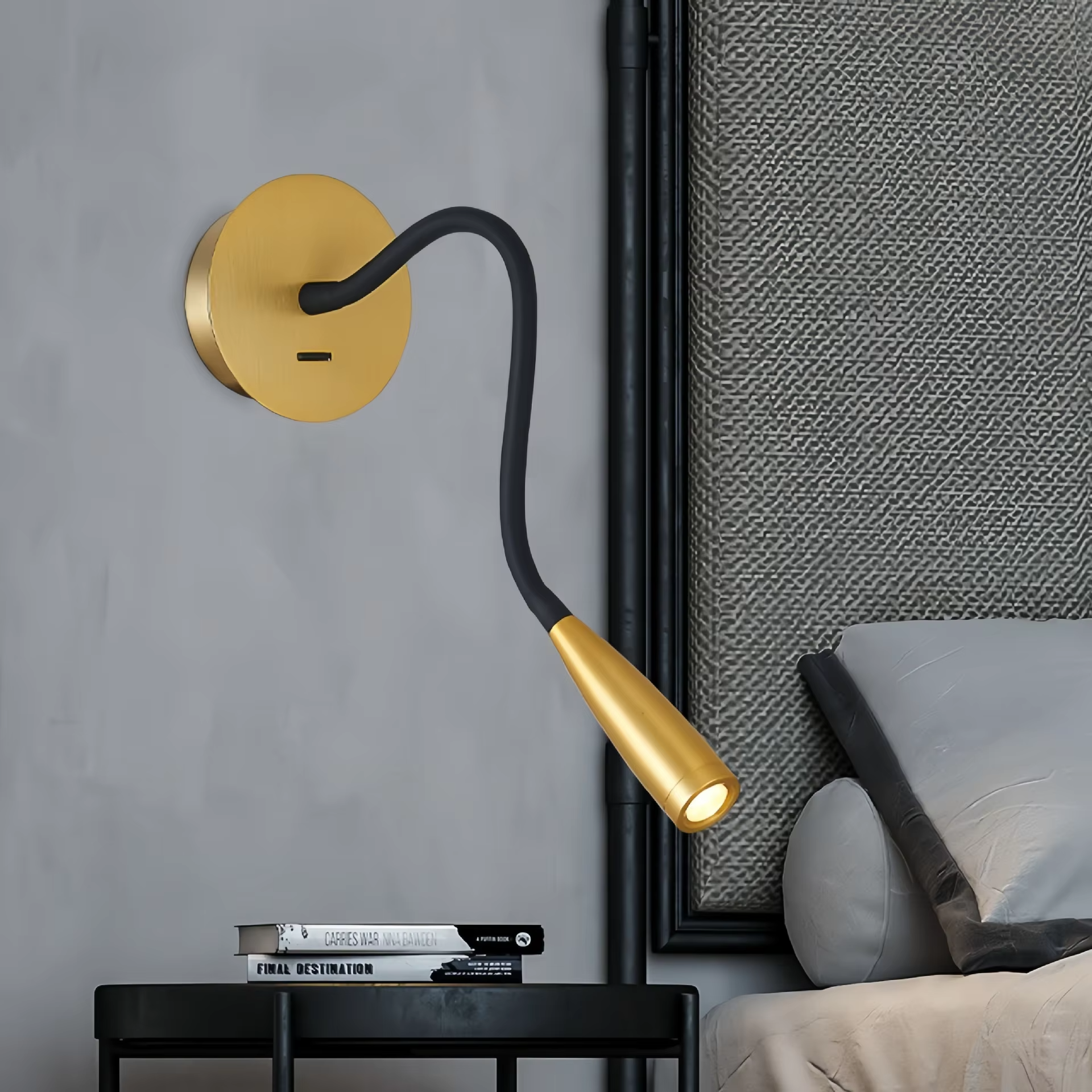 Modern LED Outdoor Linear Wall Sconce | 110-220V Universal |