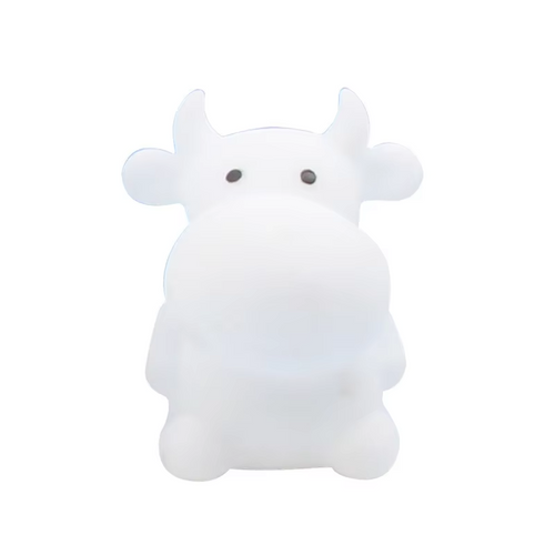 Children's Four-Light LED Table Lamp with Cute White Animal Design Creative Birthday Gift & Desktop Ornament for Bedrooms, Wholesale Available