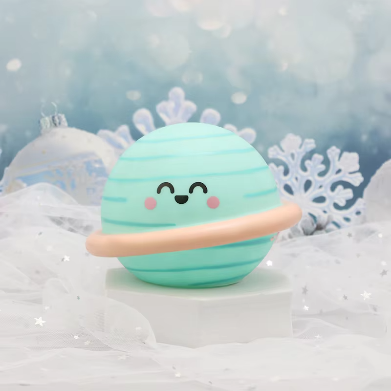 Wholesale LED Night Planet Cute Mini Duck Bedside for Kids ABS Silicone Warm Changing Touch Switch for Room Living Room Use